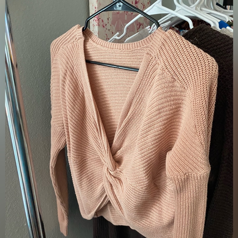 Open back sweater from Hollister